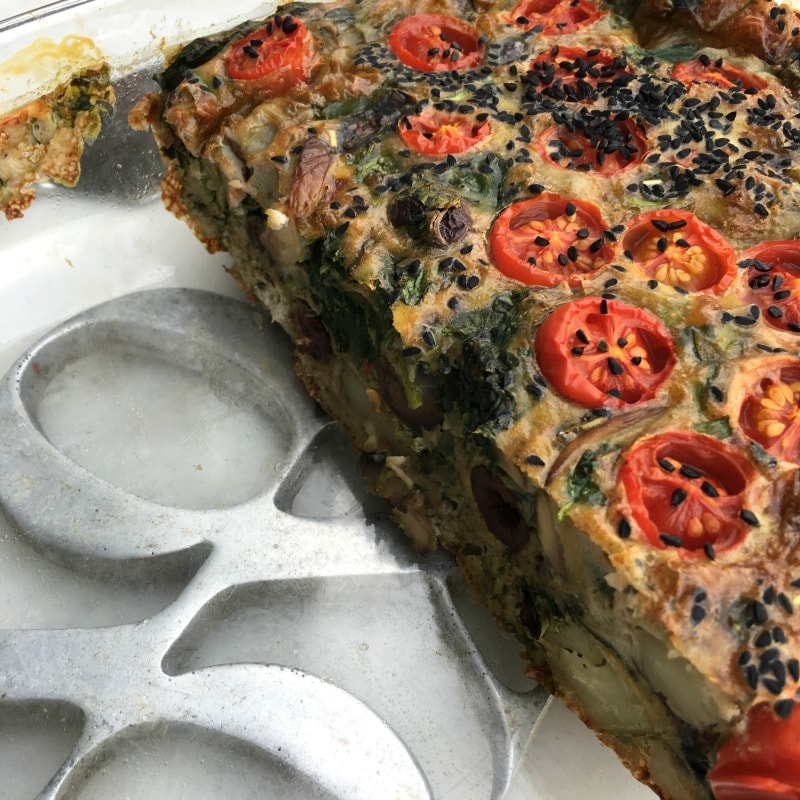 Egg bake recipe with kalonji seeds